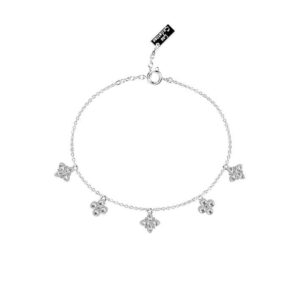 Bracelet Bourgeon Argenté - Les Cadettes