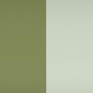 Simili cuir pour manchette 14 mm, Olive / Eau douce - Les Georgettes