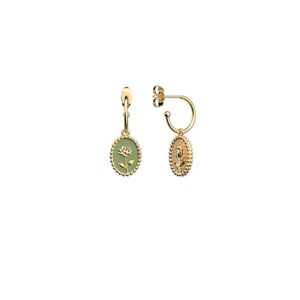 Boucles d'oreilles Rose doré - Les Cadettes