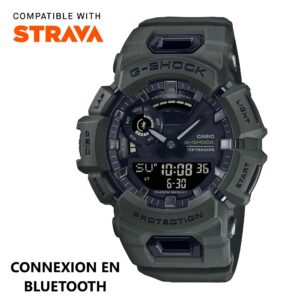 Montre Bleutooth Ø 48.9 mm, Spécial Running « STRAVA » G-Shock
