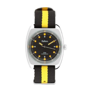 Montre homme "RC2", Noir et Jaune, Kelton