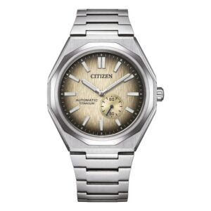 Montre homme automatique "Zenshin 60" Super Titanium Ø 40.5 mm, Citizen
