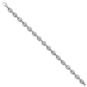 Collier homme acier, maille gourmette 4.5 cm, Harvey Stone