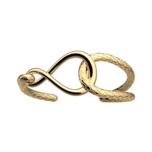 Jonc Icone Infini doré - Les Georgettes