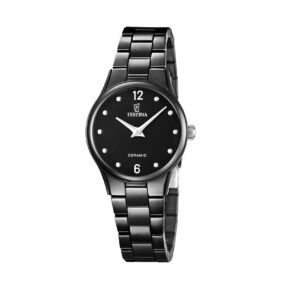 Montre femme céramique noire Ø 30.5 mm, Festina
