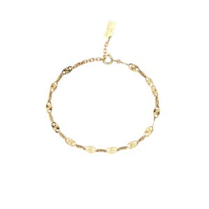 Bracelet radieuse, métal doré - Les Cadettes