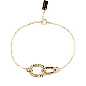 Bracelet Icone précieuse, métal doré - Les Georgettes