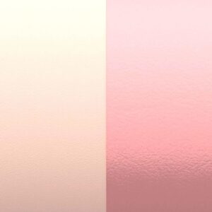 Simili cuir pour manchette 25 mm, Jasmin / Rose métal - Les Georgettes