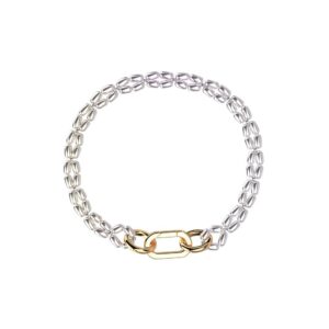 Bracelet Rock acier doré, Les cadettes