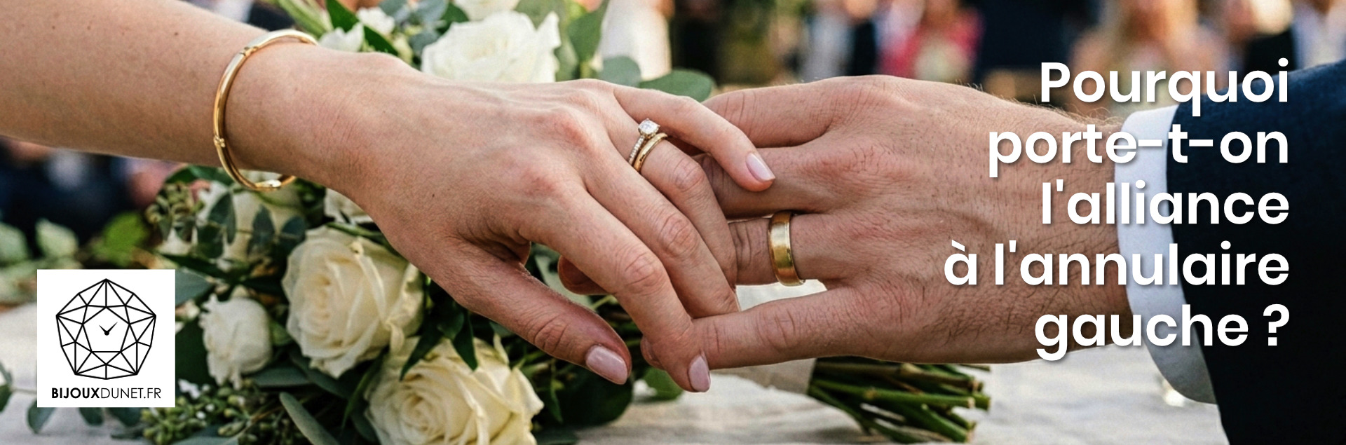 Anecdotes liées au mariage</p>
<p>Pourquoi porte-on l'alliance à l'annulaire gauche ?  Qui la porte à la main droite ?