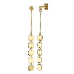 Boucles d'oreilles Pendantes Or Jaune