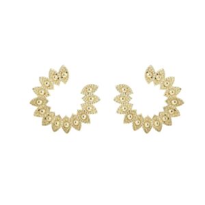 Boucles d'Oreilles Plaqué Or, Anamila