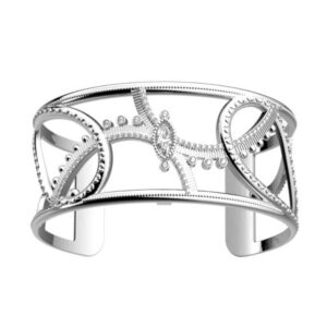 Bracelet précieux sultane argenté 25 mm
