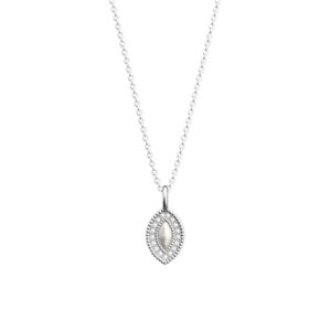 Collier Précieux Persane Argenté 16 mm