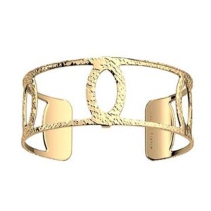 Bracelet Ecaille doré 25 mm
