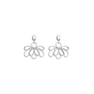 Boucles d'oreilles Flora Argenté 25 mm