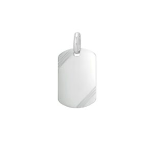 Pendentif Argent 30 x 20 mm, à personnaliser