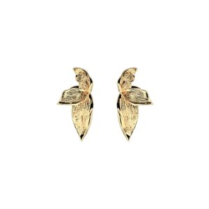 Boucles d'oreilles Garance, métal doré - Les Georgettes