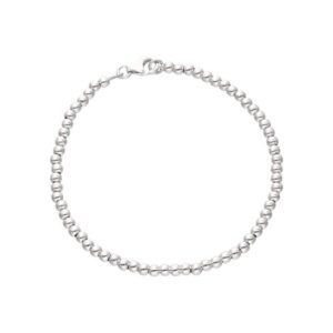 Bracelet enfant Argent, "My Little Love", boules Ø 3 mm, 14 cm