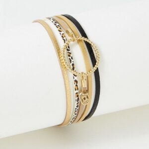 Bracelet Annabelle "Black Léo", T2