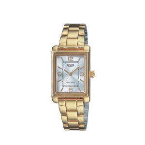 Montre femme acier doré 21 mm, Casio