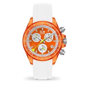 Montre homme, ICE tennis, white orange Ø 41 mm