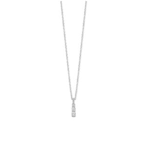 Collier Argent et zirconiums, Naiomy