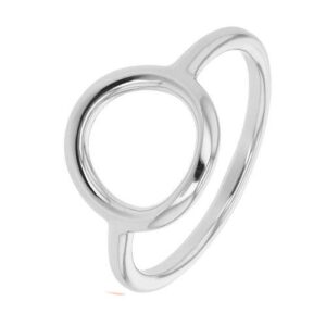 Bague argent cercle 10 mm, Anamila