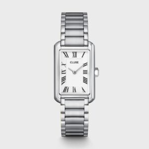 Belisenna Watch Steel, White, Silver colour