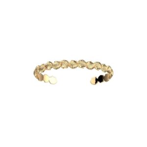 Bracelet Jonc doré pacifique - Les Cadettes
