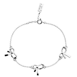 Bracelet Ruban argenté - Les Cadettes