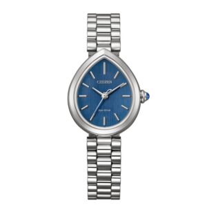Montre femme acier Solaire, Goutte d'eau 30 x 25 mm, Citizen