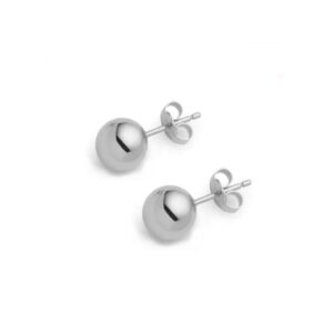 Boucles d'Oreilles, Argent, boules 10 mm