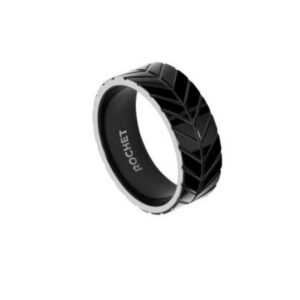 Bague Acier "Major"8 mm,  Rochet Bijoux, doigt 64