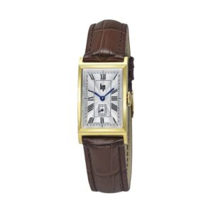 Montre mixte "Churchill T18" dorée, Lip