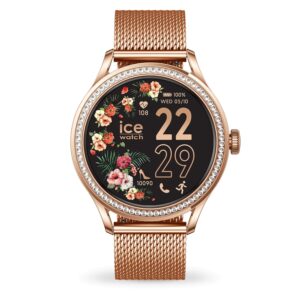 ICE smart ST 2.0 ronde 1.20, Rose Gold et Strass