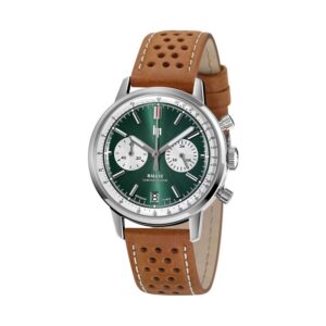 Montre homme "Rallye" Méca Quartz Chronographe 39 mm, LIP
