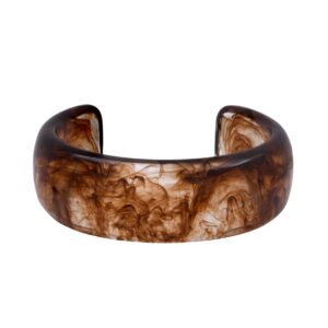 Bracelet jonc 25 mm, effet marbré, N°3